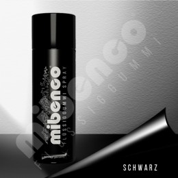 mibenco Spray - schwarz glänzend - 400ml